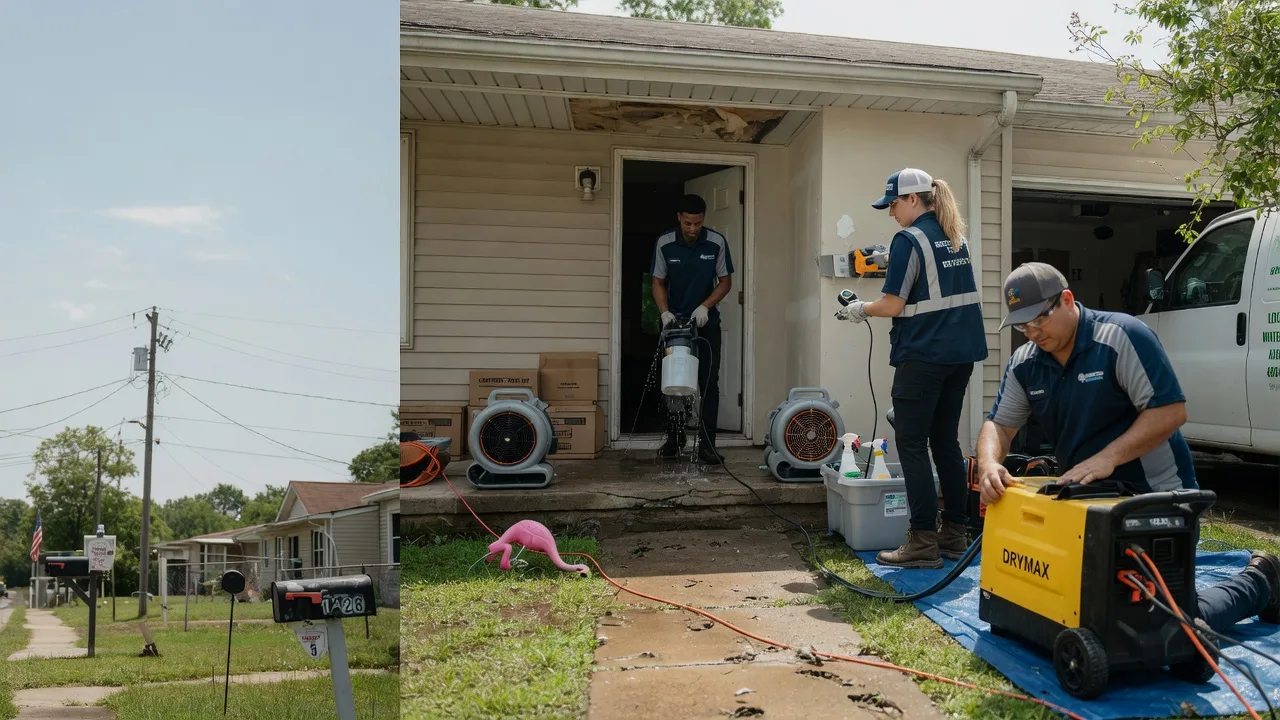 Storm Damage Water Removal in Barnesville, OH near me